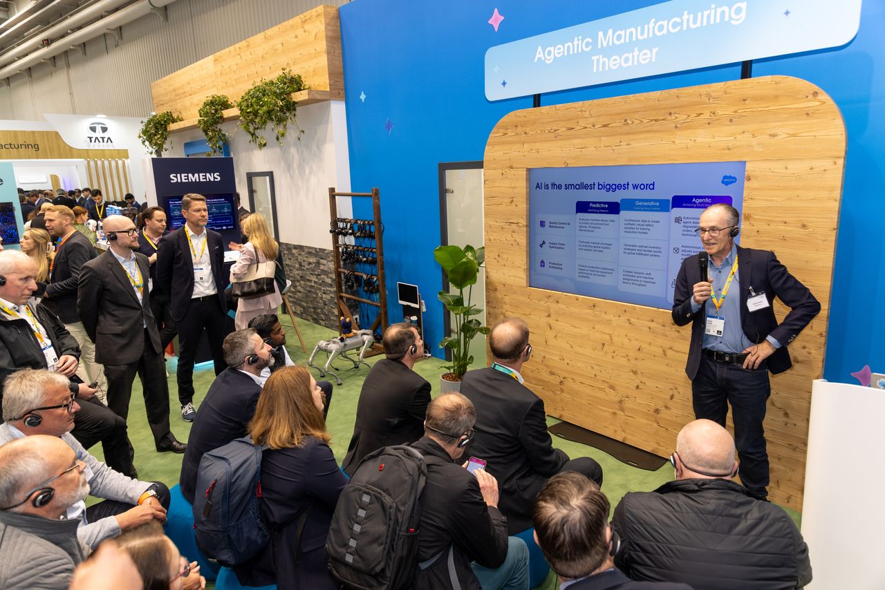 Uli Irnich am Salesforce-Stand